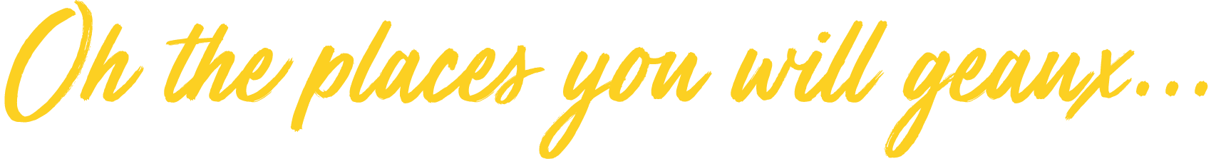 Oh the places you will geaux...